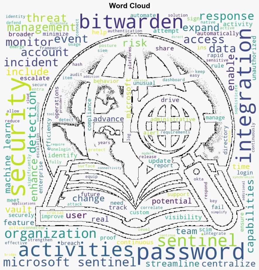 Bitwarden integrates with Microsoft Sentinel to strengthen realtime threat detection - Help Net Security - Image 1