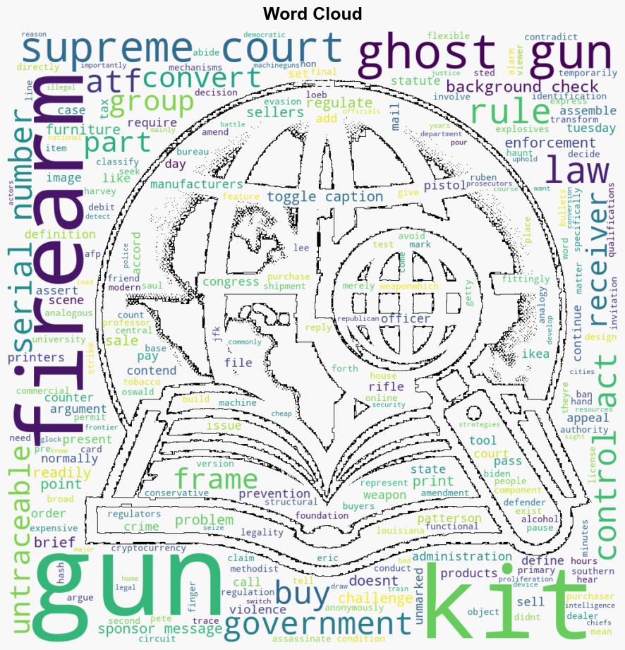 Can ghost guns be regulated as firearms The Supreme Court will decide - NPR - Image 1