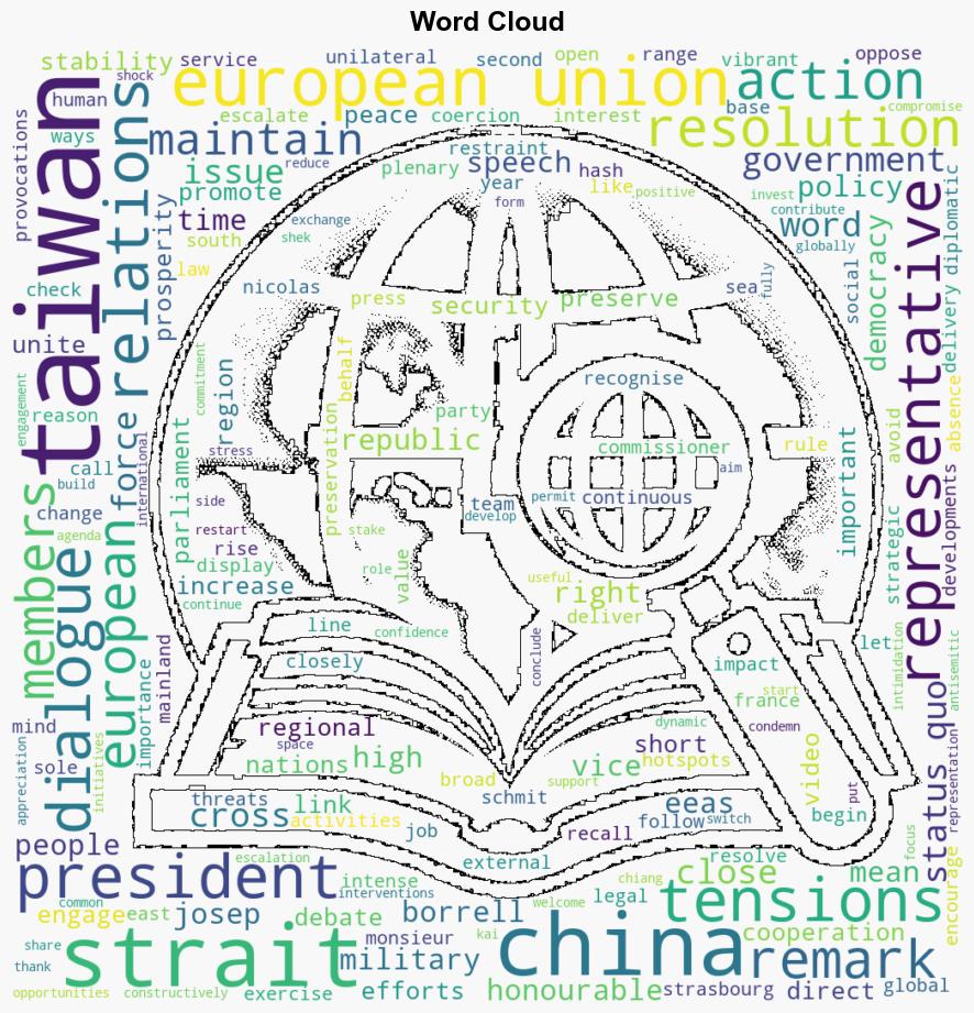 China Speech by High RepresentativeVicePresident Josep Borrell at the EP plenary on the misinterpretation of the UN resolution 2758 and its continuous military provocations around Taiwan - Globalsecurity.org - Image 1