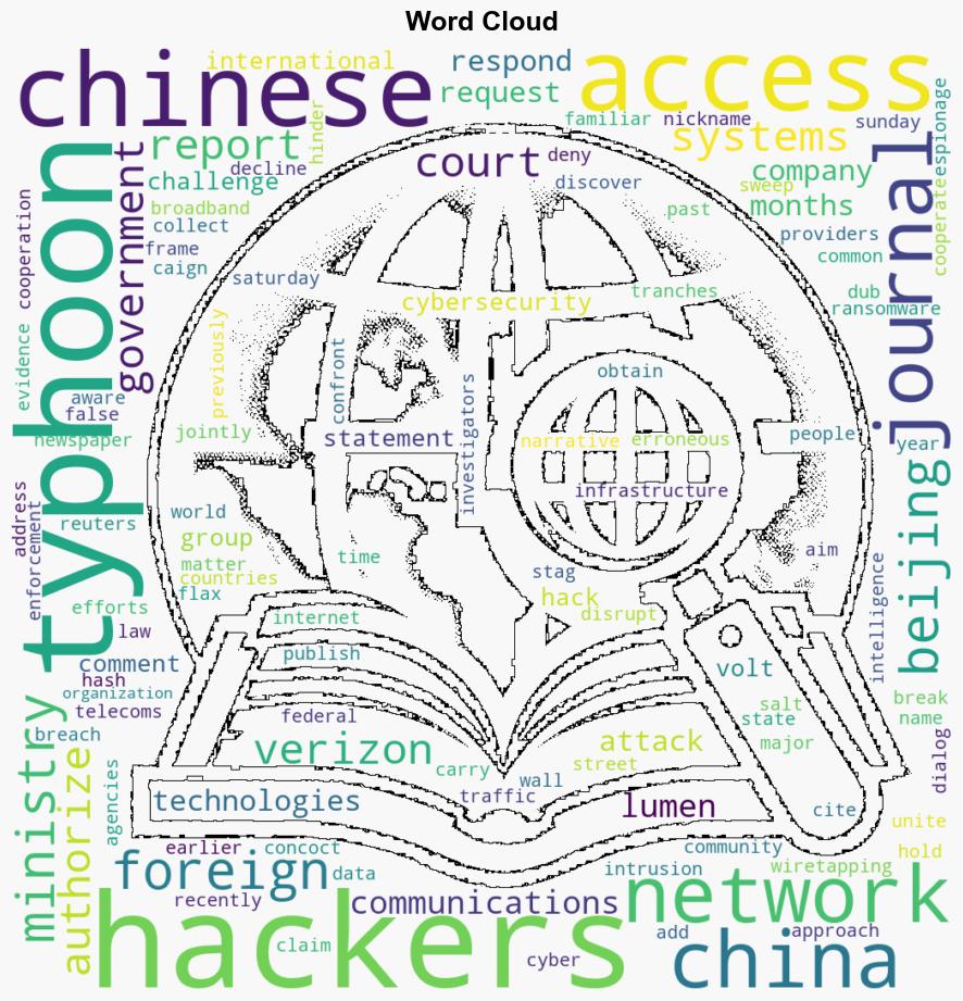 Chinese hackers breached US court wiretap systems WSJ reports - VOA News - Image 1