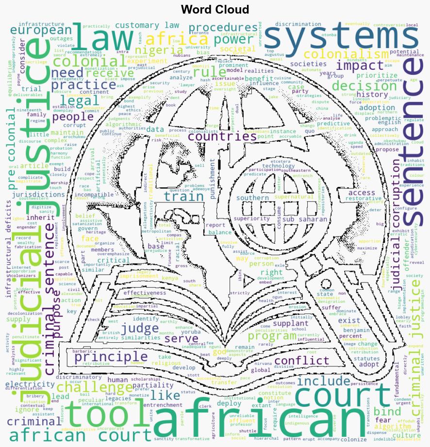 Colonial Judicial Legacy as a Latent Challenge for the Adoption of Algorithmic Sentencing in African Courts - Opiniojuris.org - Image 1