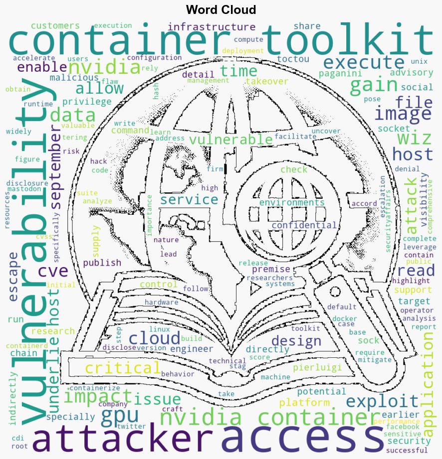 Critical NVIDIA Container Toolkit flaw could allow access to the underlying host - Securityaffairs.com - Image 1