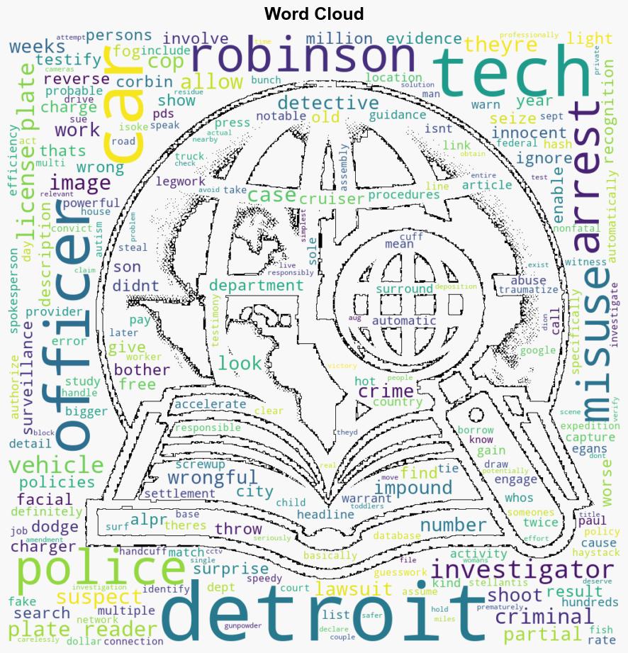 Detroit Cops Misused ALPR Tech To Seize An Innocent Persons Car For Three Weeks - Techdirt - Image 1