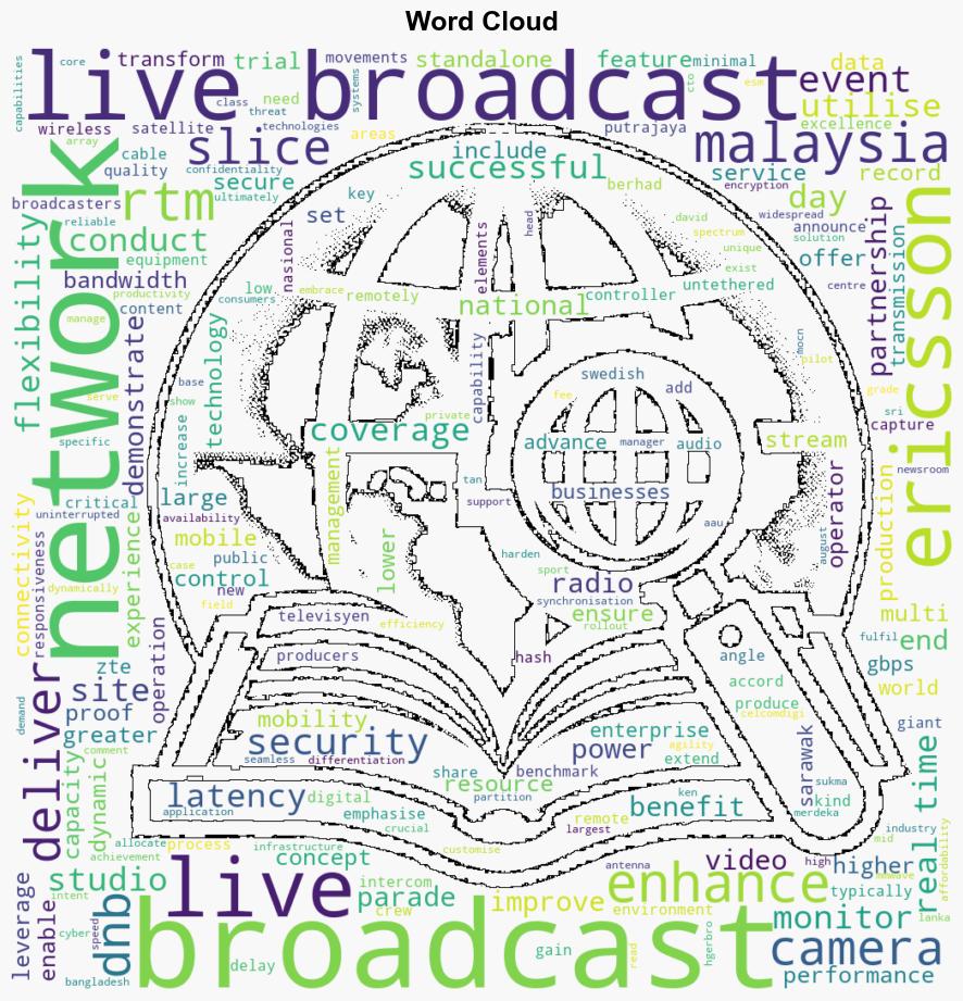 Ericsson and DNB enables Malaysias first live broadcast powered by a commercial 5G SA network - SoyaCincau.com - Image 1