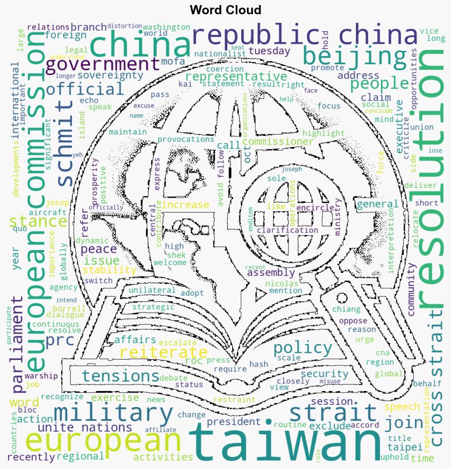 European Commission joins Taiwan US in highlighting Resolution 2758 - Globalsecurity.org - Image 1