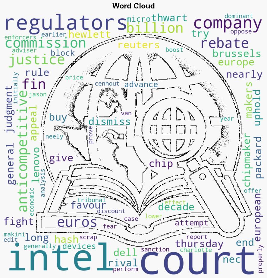 Europes top court rules for Intel to end longrunning antitrust case - Yahoo Entertainment - Image 1