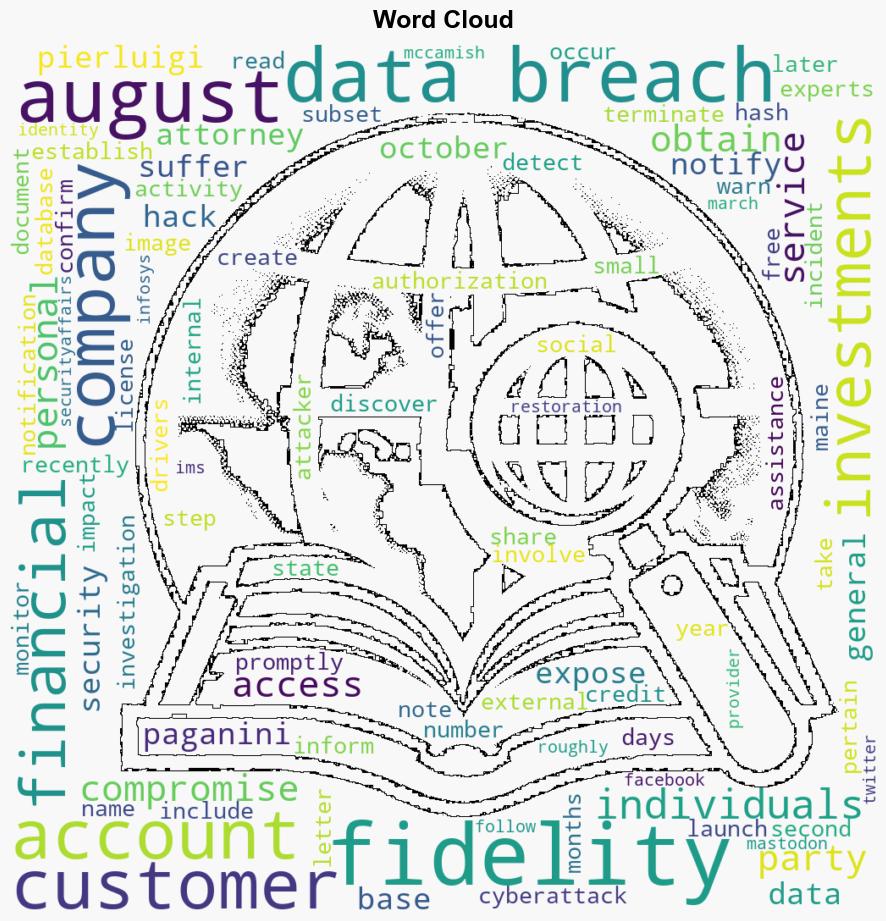 Fidelity Investments suffered a second data breach this year - Securityaffairs.com - Image 1