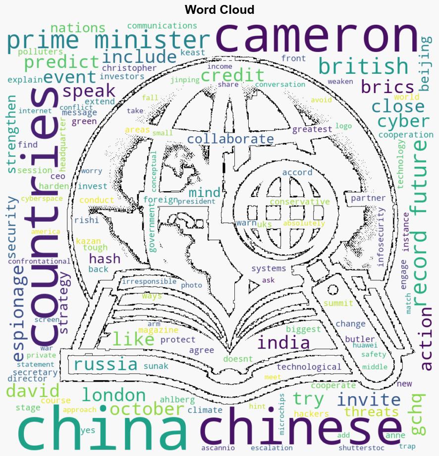 Former British PM Cameron Calls for Tech Engagement with China Despite Cyber Threats - Infosecurity Magazine - Image 1