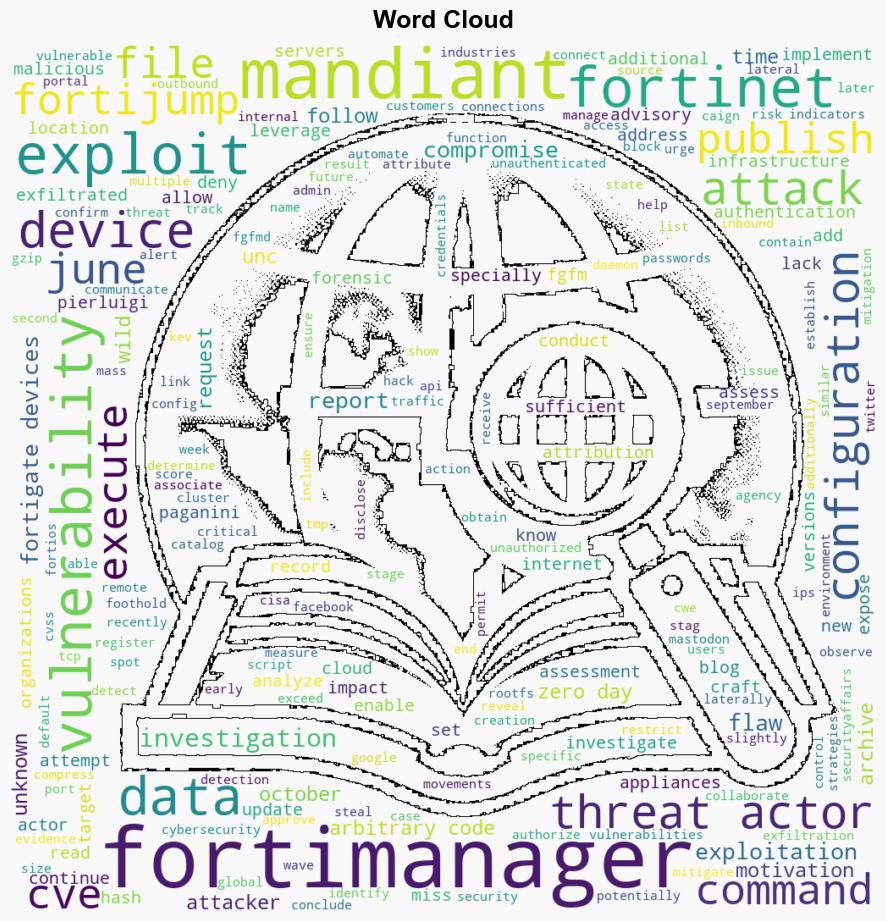 FortiJump flaw CVE202447575 has been exploited in zeroday attacks since June 2024 - Securityaffairs.com - Image 1
