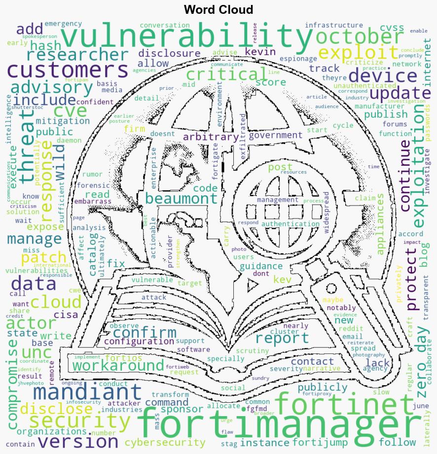 Fortinet Confirms Exploitation of Critical FortiManager ZeroDay Vulnerability - Infosecurity Magazine - Image 1