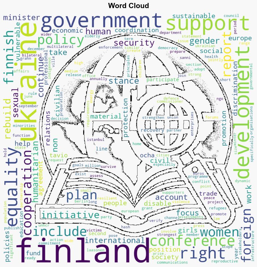 Government Finland continues its strong support for Ukrainian civil society - Globalsecurity.org - Image 1