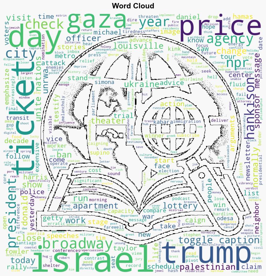 How Trumps speeches have changed And Israel threatens to ban aid agency in Gaza - NPR - Image 1