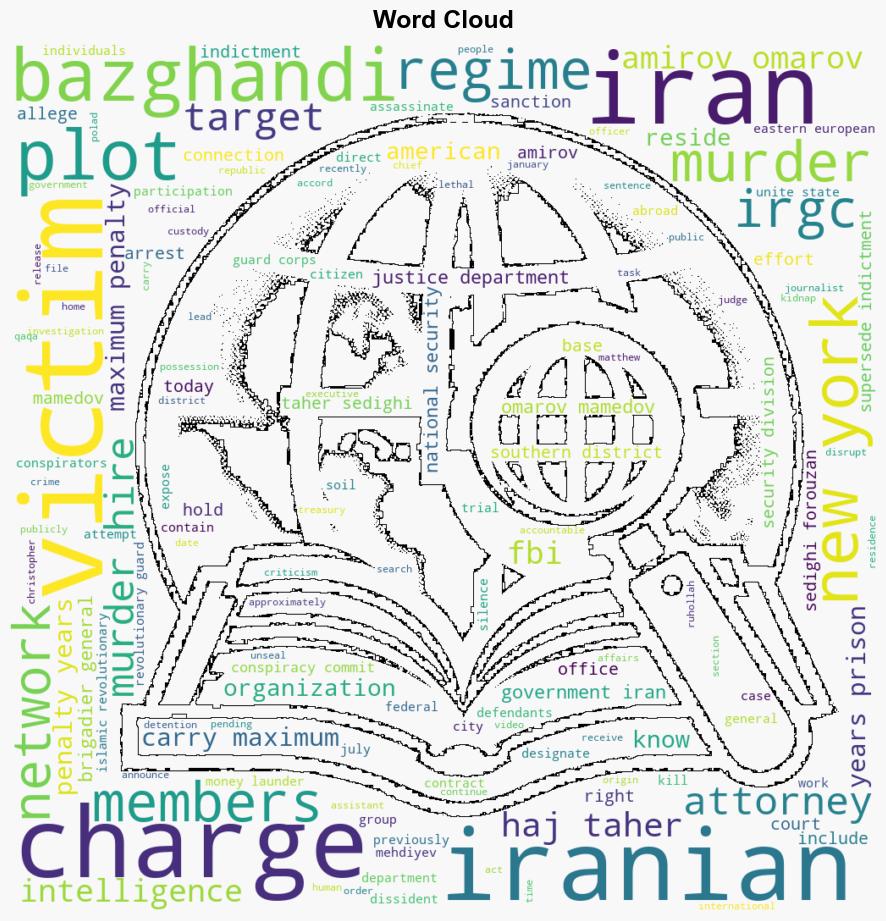 Justice Department Announces MurderForHire Charges Against Islamic Revolutionary Guard Corps Brigadier General and Former Intelligence Officer and Members of an Iranian Intelligence Network - Globalsecurity.org - Image 1