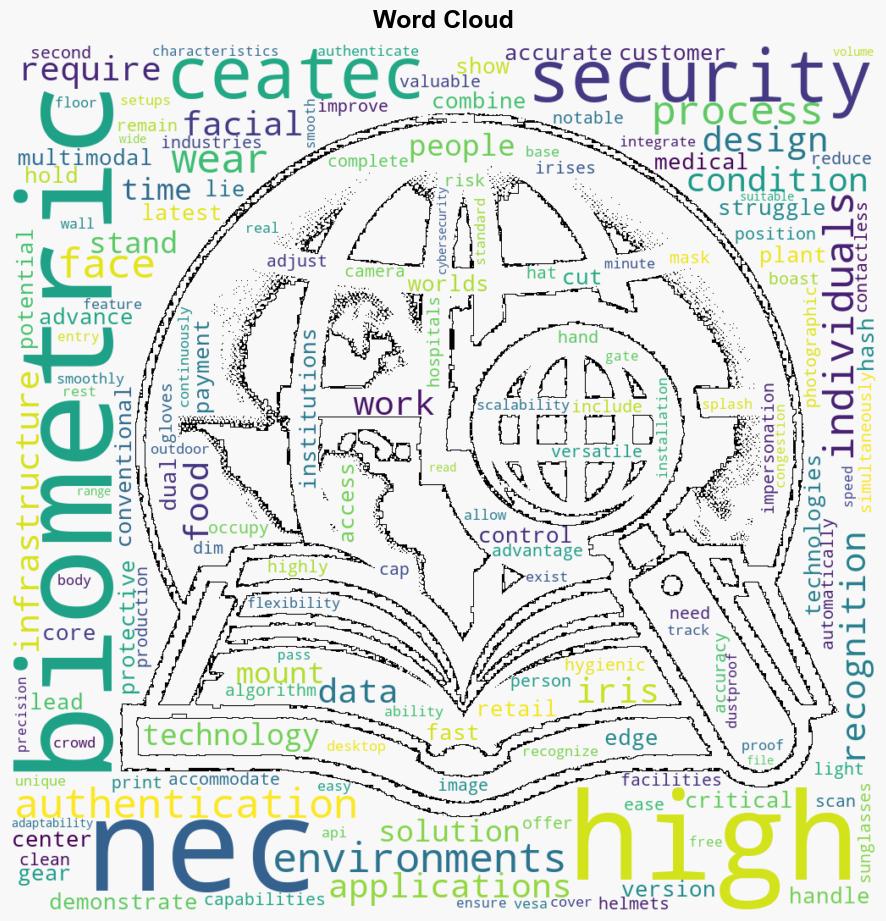 NECs RealTime Biometric Authentication for Crowded Spaces - Ubergizmo - Image 1