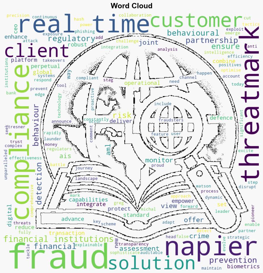 Napier AI combines AML tech with ThreatMarks fraud dettection package - Finextra - Image 1