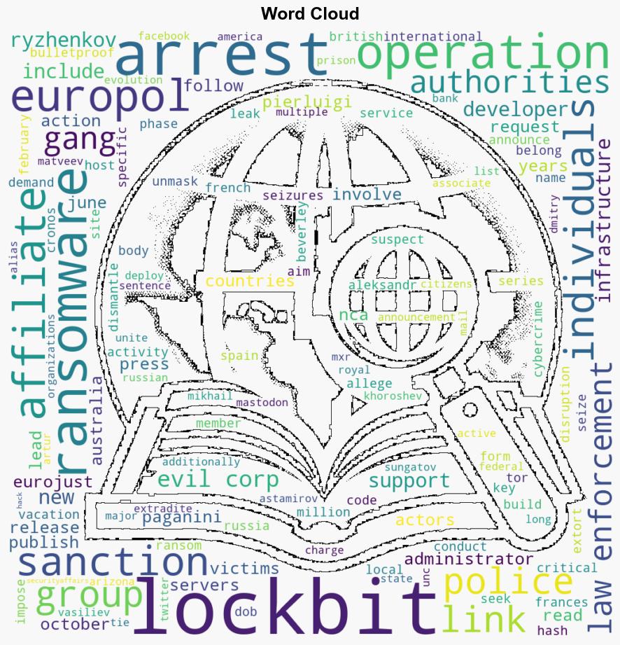 Police arrested four new individuals linked to the LockBit ransomware operation - Securityaffairs.com - Image 1