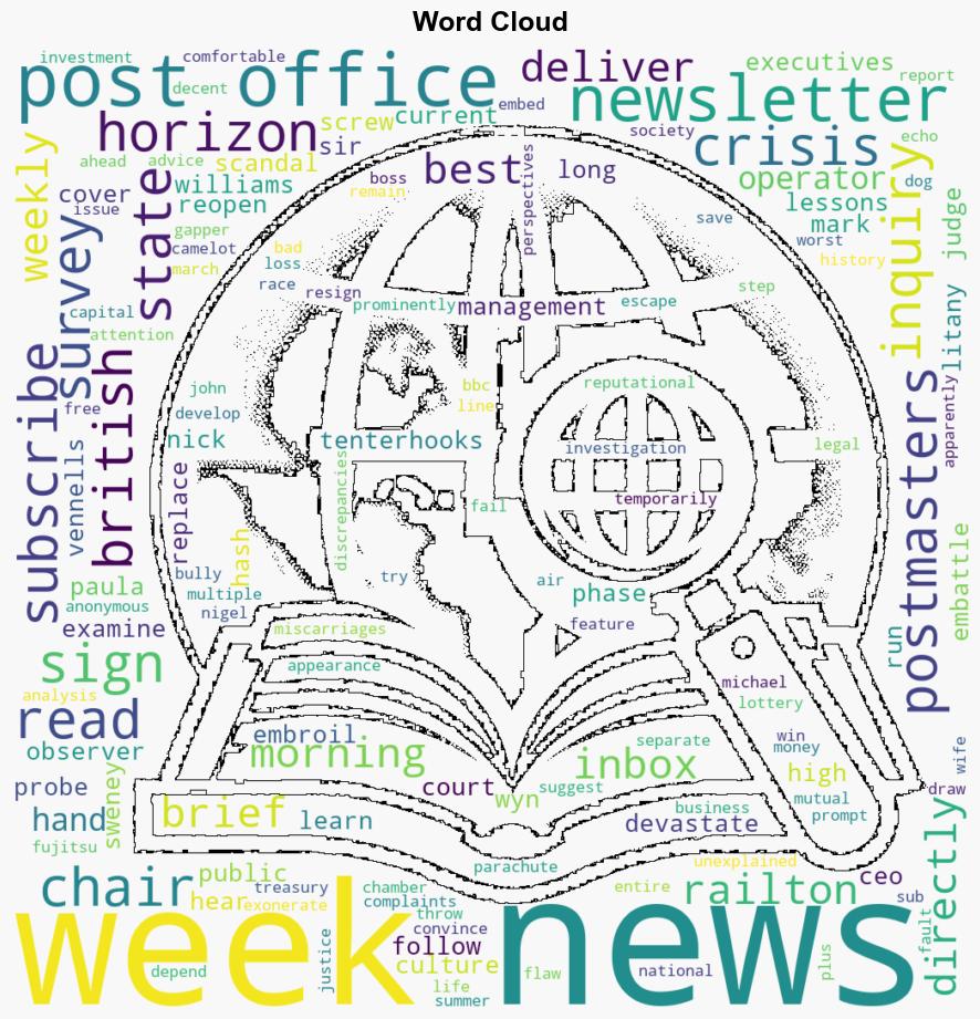 Post Office stilltroubled horizons - The Week Magazine - Image 1