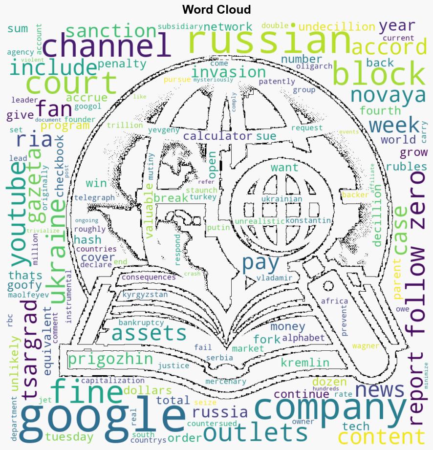 Russian Court Wants Google to Cough Up 20000000000000000000000000000000000 - Gizmodo.com - Image 1