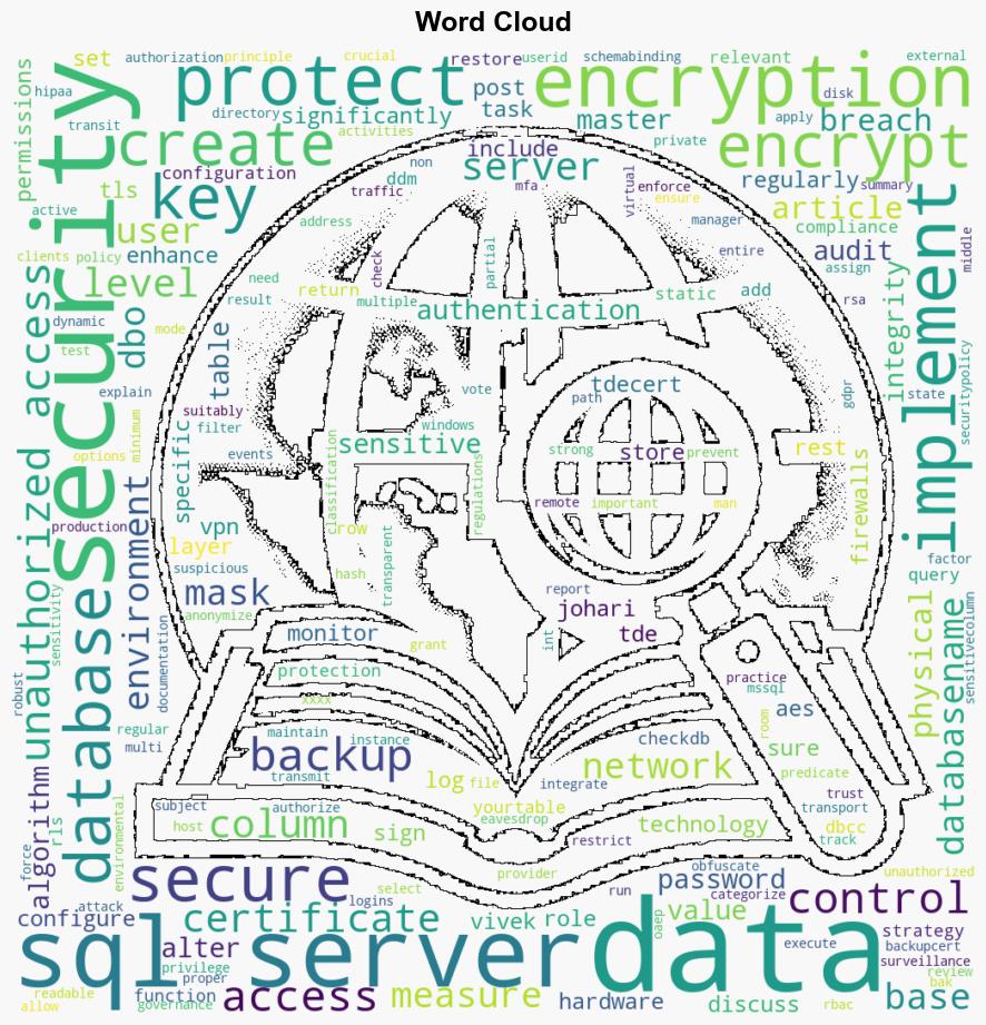 Securing data in SQL Server - Codeproject.com - Image 1