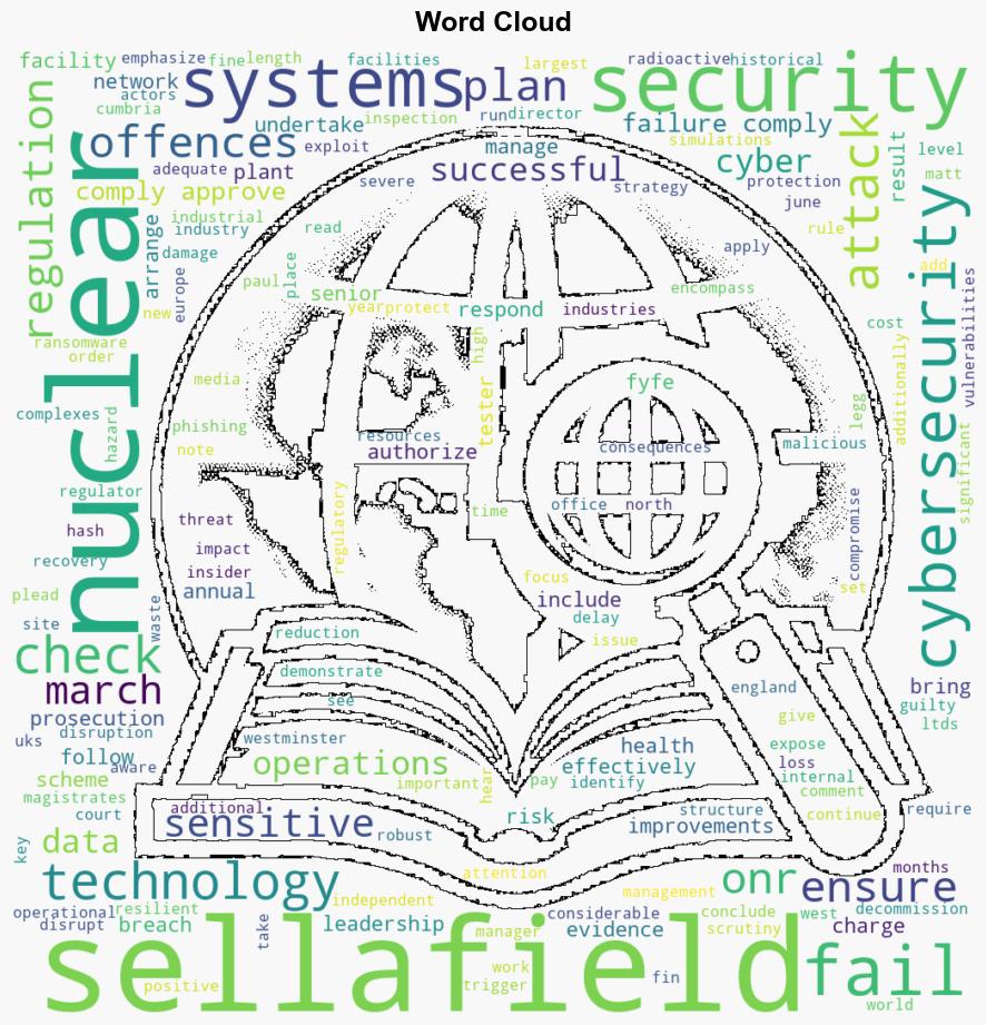 Sellafield Fined for Cybersecurity Failures at Nuclear Site - Infosecurity Magazine - Image 1