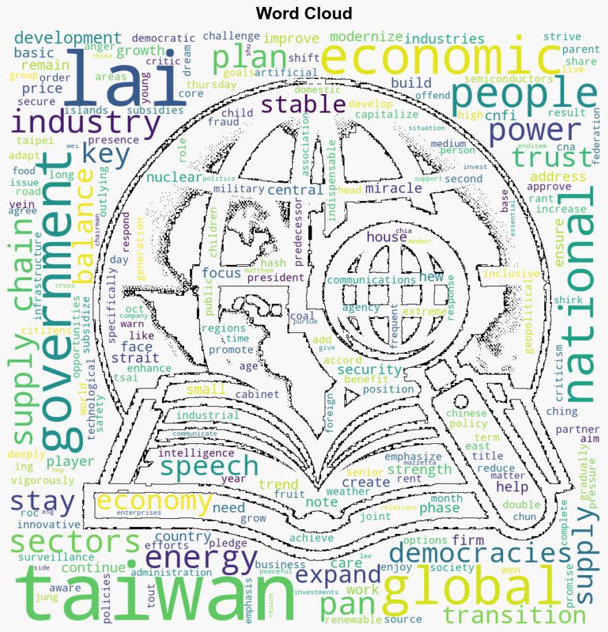 Taiwan must stay key player in global democratic supply chains Lai - Globalsecurity.org - Image 1