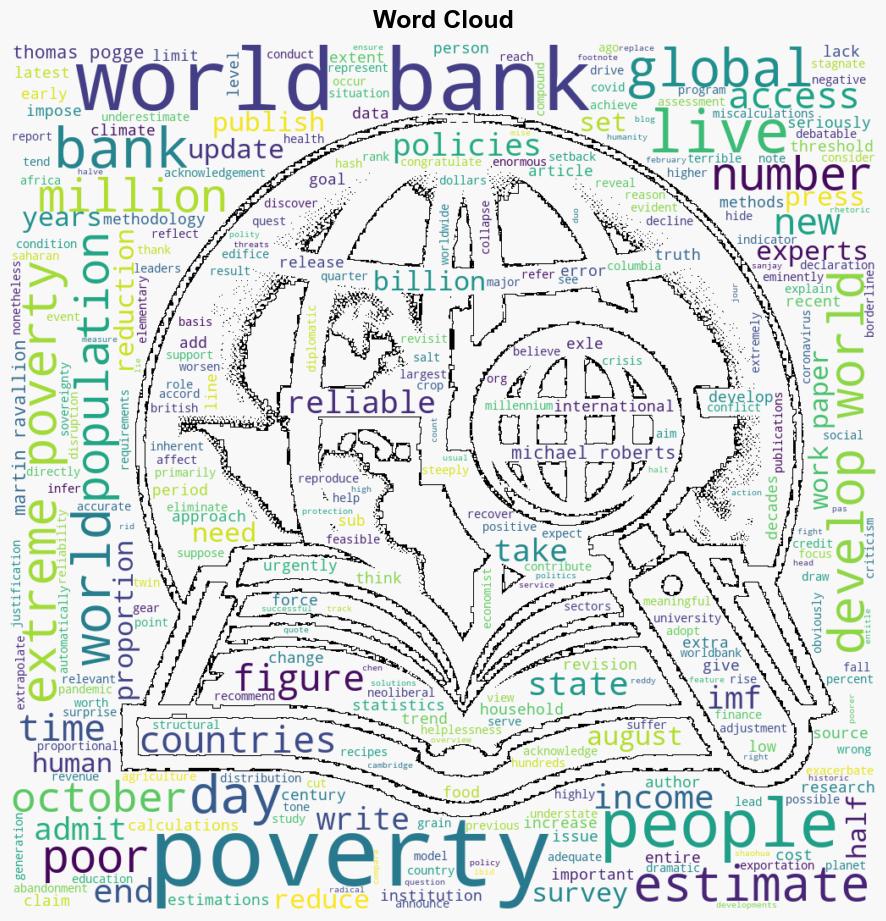 The World Bank Mired in Contradictions About Poverty - CounterPunch - Image 1