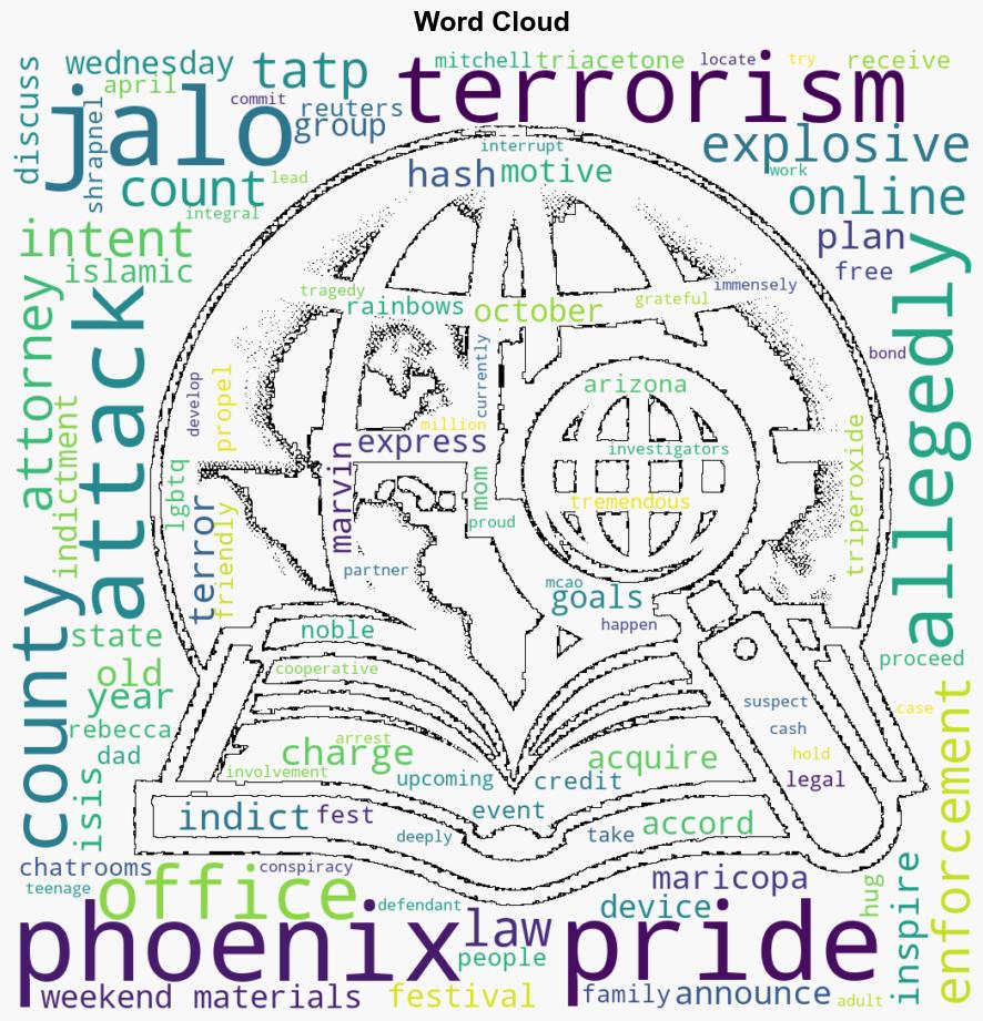 US authorities thwart ISISinspired teens terror plot on Phoenix Pride - The Jerusalem Post - Image 1