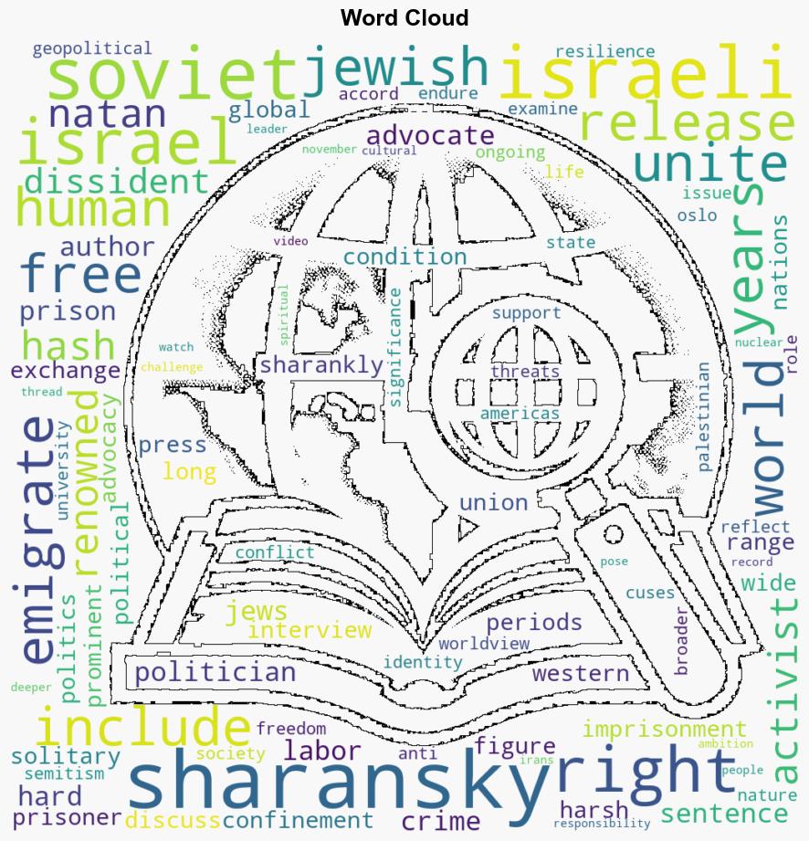 A Hero Speaks Natan Sharansky On The US And Israel At This Hour - Hoover.org - Image 1