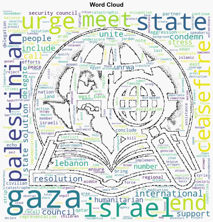 As Security Council Meeting on Middle East Concludes Regional Delegations Condemn Israels Aggression Urge Adoption of Resolution for Immediate Ceasefire in Gaza - Globalsecurity.org - Image 1