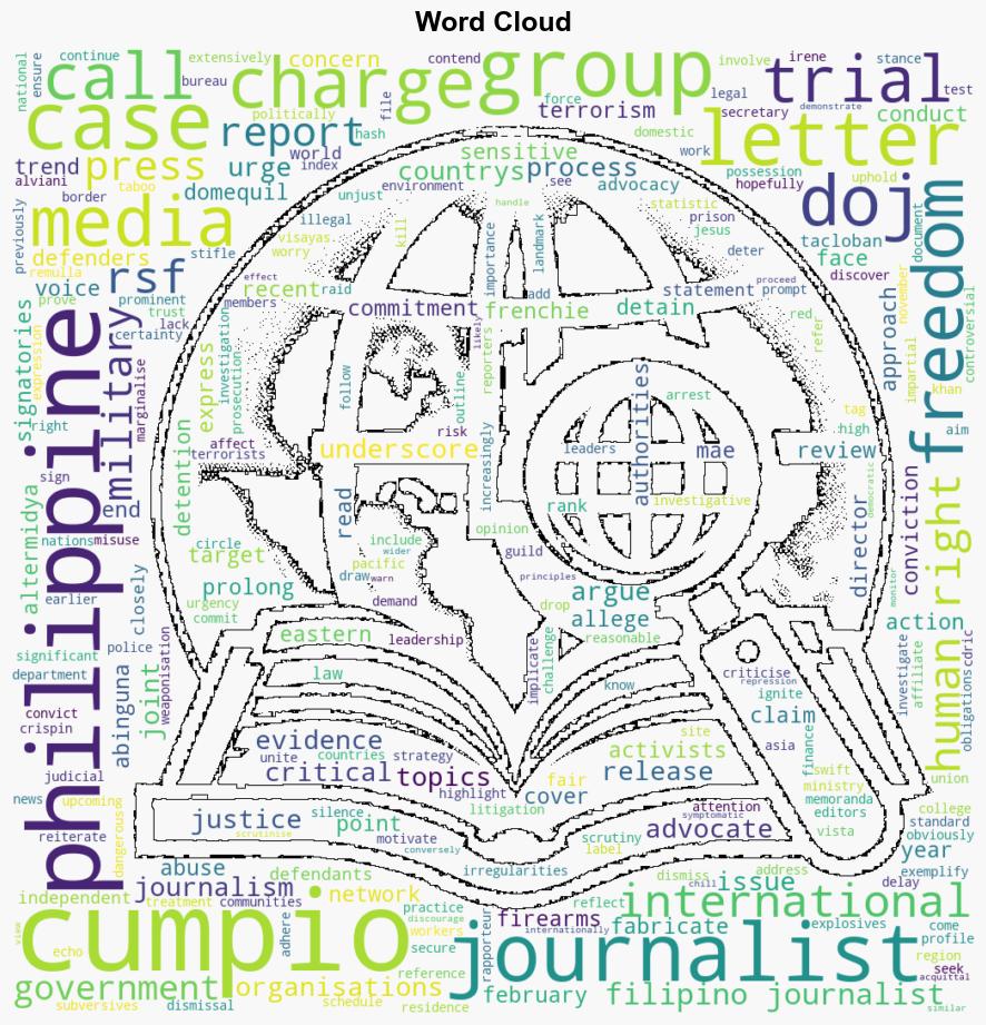 Calls for release of detained Filipino journalist Frenchie Mae Cumpio intensify as trial nears - The Online Citizen - Image 1