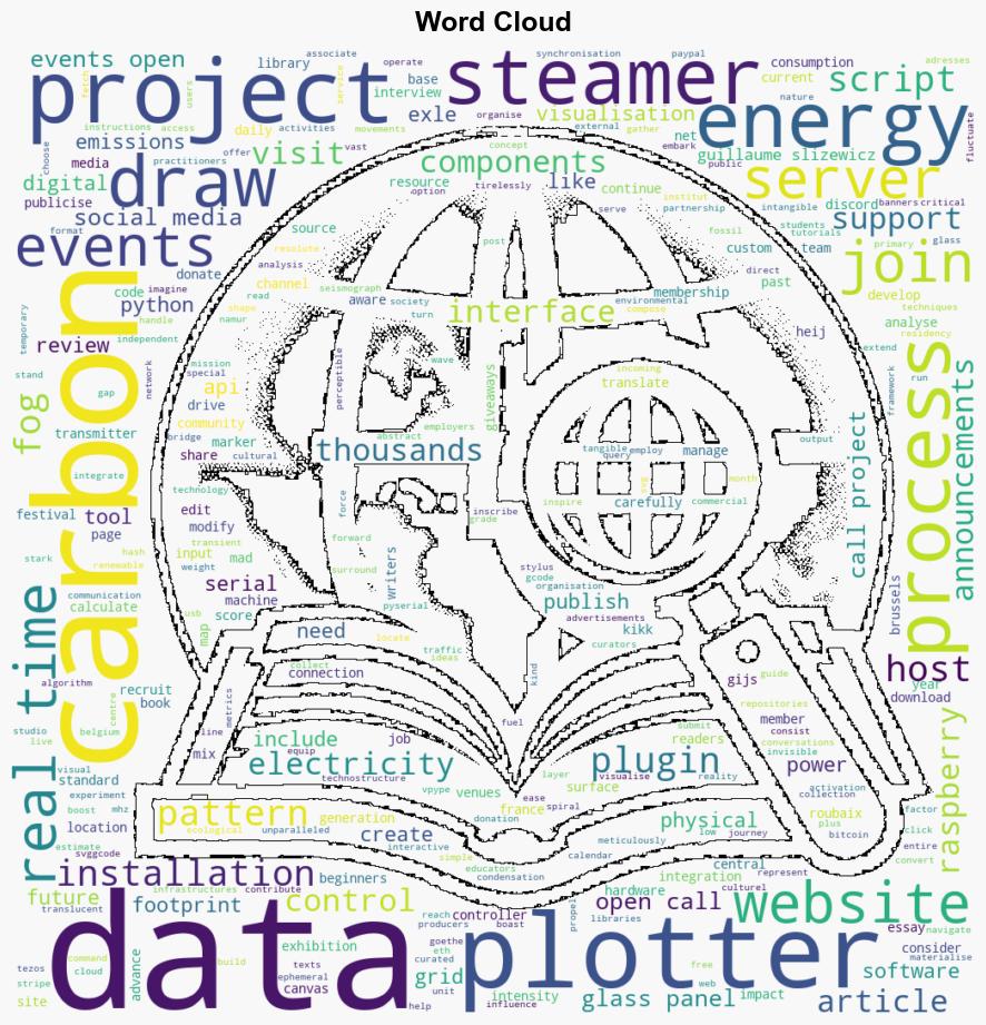 Carbon Technostructure Materialising environmental impact of digital infrastructures - Creativeapplications.net - Image 1