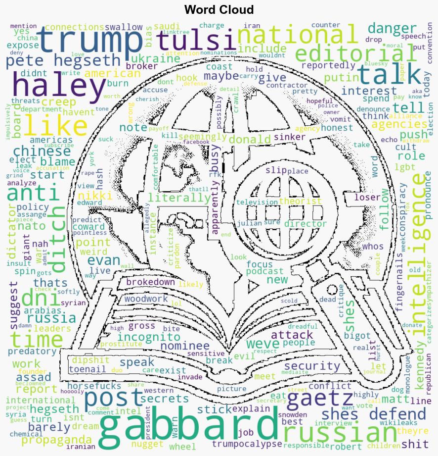 Everybody Hates Tulsi Gabbard Except Trump Putin Other Garbage Humans - Wonkette.com - Image 1