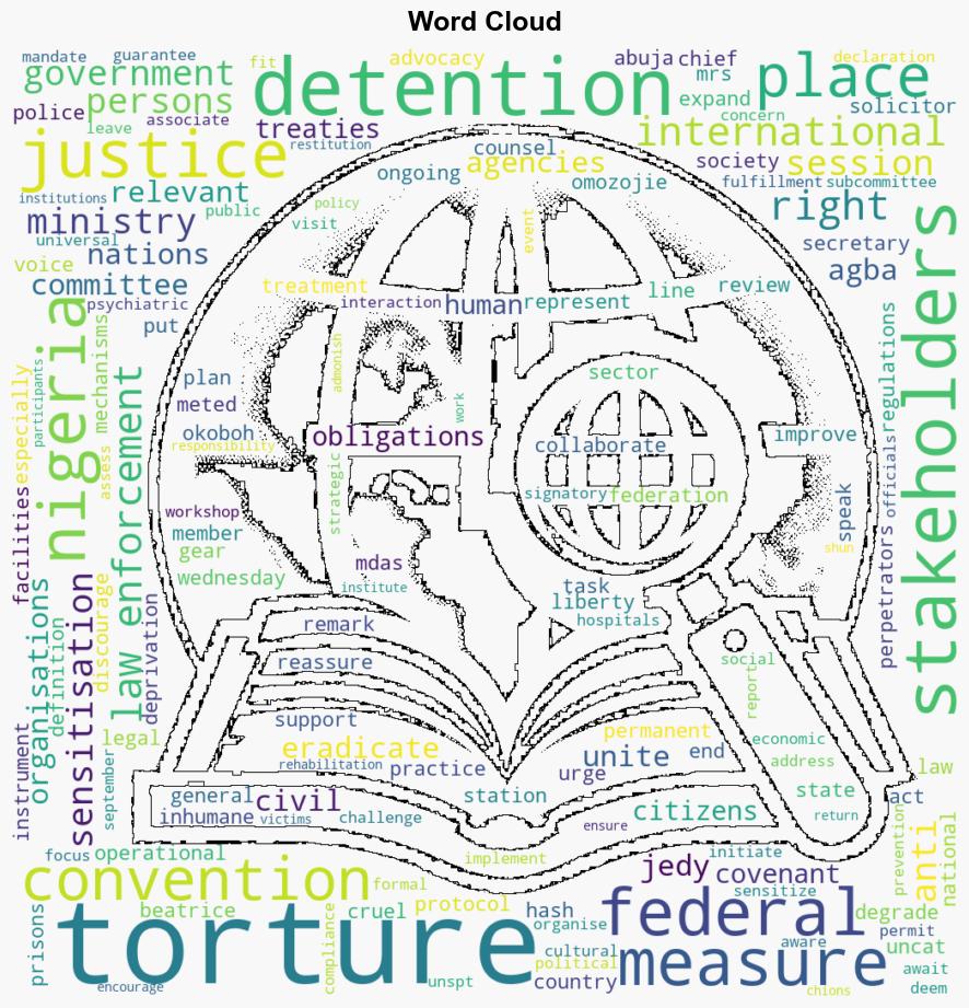 FG seeks stakeholders support to end torture - The Punch - Image 1