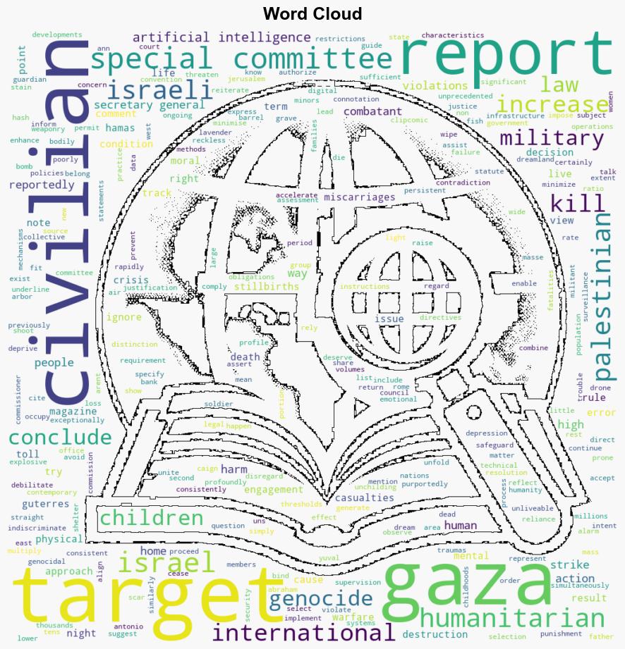 Gaza as Israels AIDriven HighTech Genocide UN - Juancole.com - Image 1