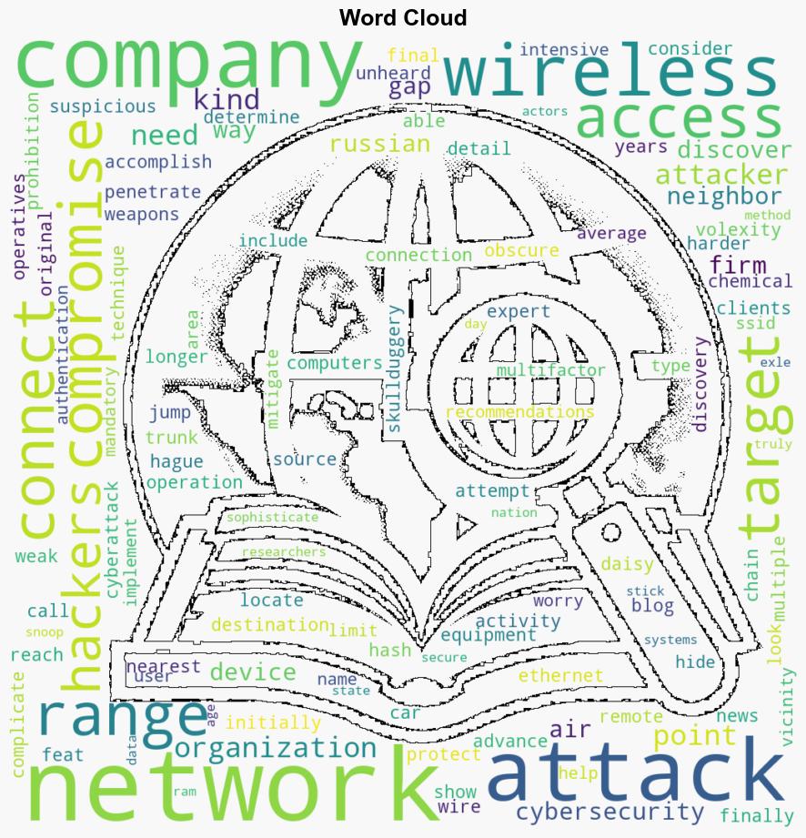 Hackers breach WiFi network of US firm from Russia daisy chain attack jumps from network to network to gain access from thousands of miles away - Tom's Hardware UK - Image 1