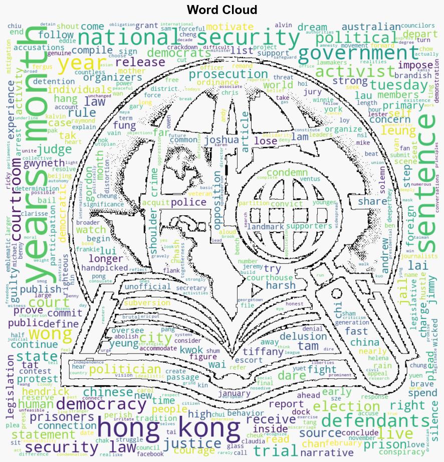 Hong Kong Sentences 45 ProDemocracy Figures to up to Ten Years in Prison - Chinadigitaltimes.net - Image 1