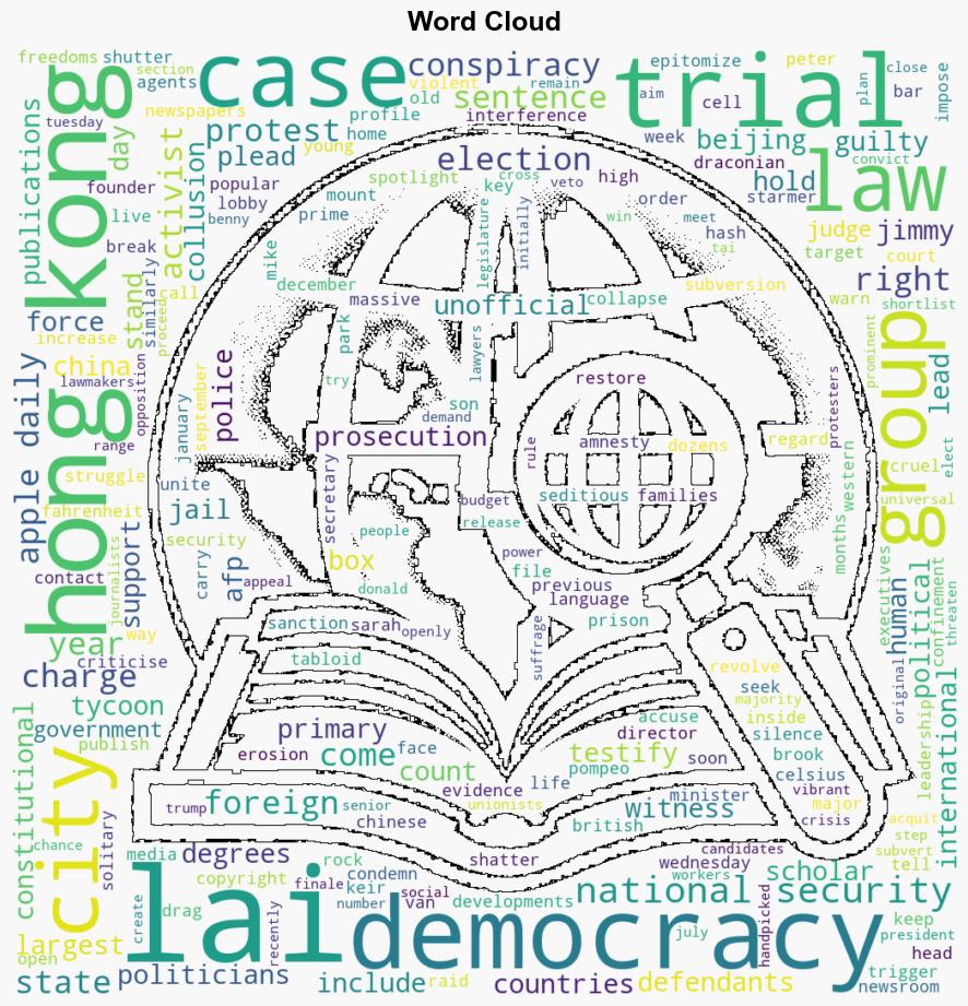 Hong Kong political freedoms in spotlight during bumper trial week - Digital Journal - Image 1