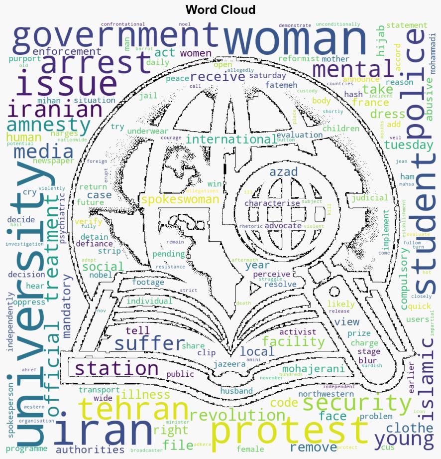 Iran does not have security view of female student who stripped in public - Al Jazeera English - Image 1