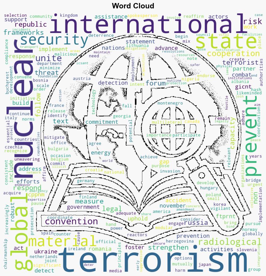 Joint Statement on the Global Forum to Prevent Radiological and Nuclear Terrorism - Globalsecurity.org - Image 1