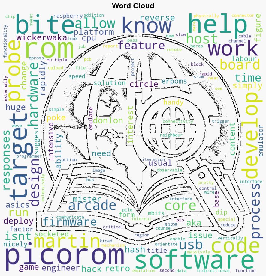 PicoROM A DIP32 8Bit ROM Emulator - Hackaday - Image 1