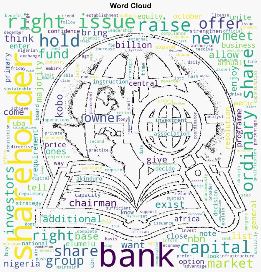 Recapitalisation Three banks to raise over N500bn in rights issue - The Punch - Image 1