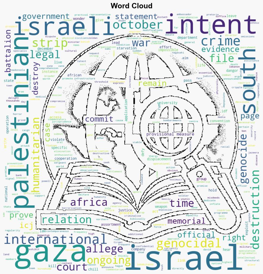 South Africas Memorial to the ICJ More Evidence on Israels Genocide - CounterPunch - Image 1