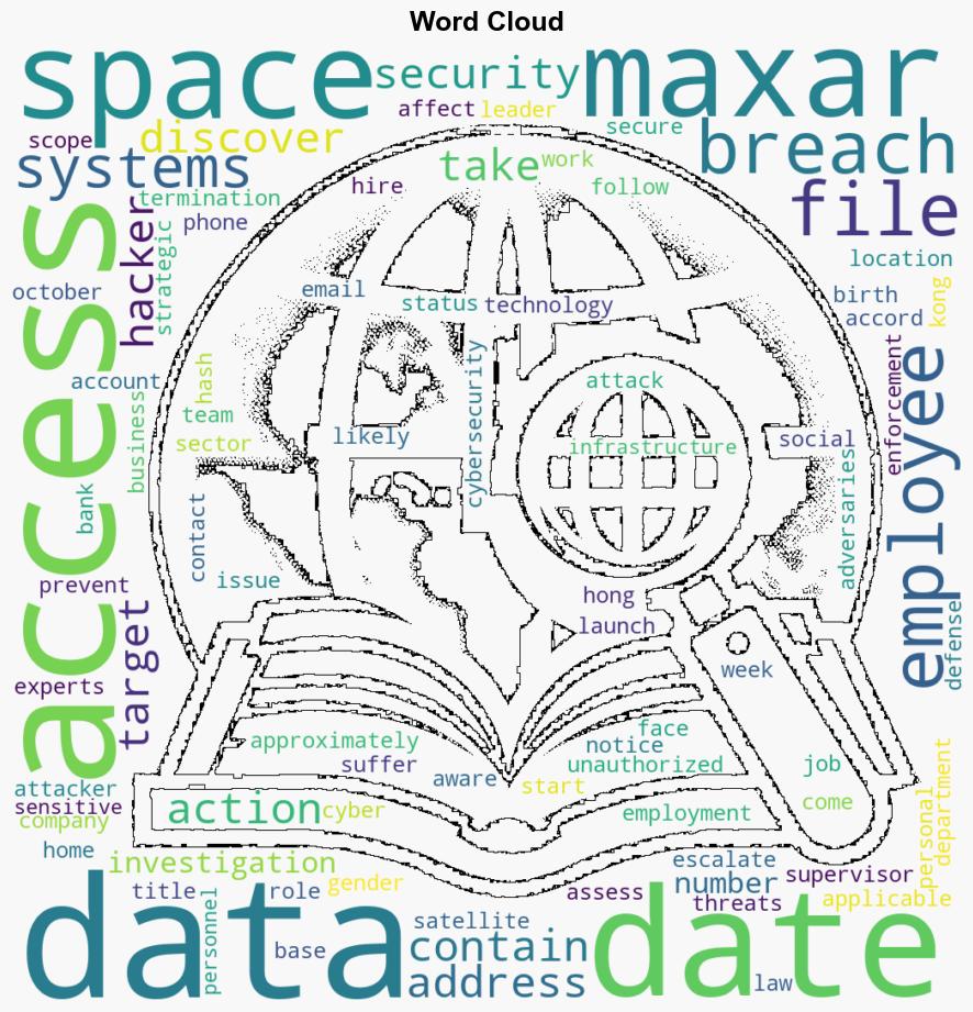 Space tech giant Maxar confirms attackers accessed employee data - Help Net Security - Image 1