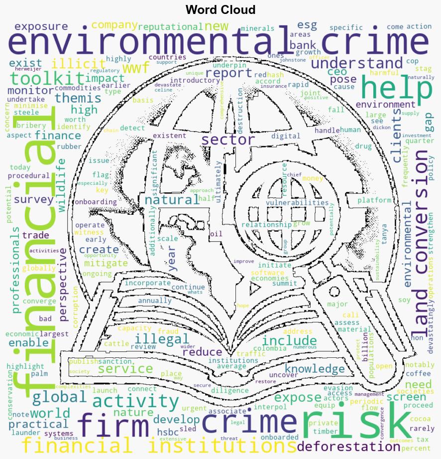 WWF releases environmental financial crime toolkit - Finextra - Image 1