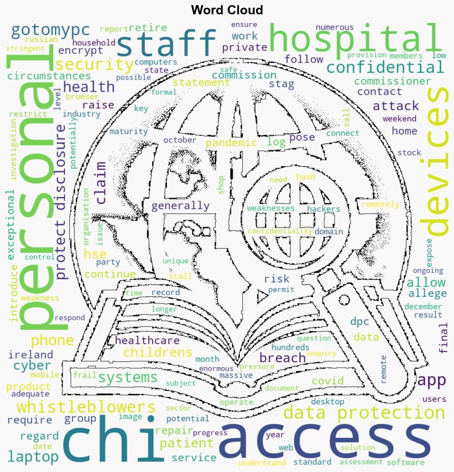 Whistleblowers claim CHI staff are exposing hospitals to data breach by using personal phones and laptops - Independent.ie - Image 1