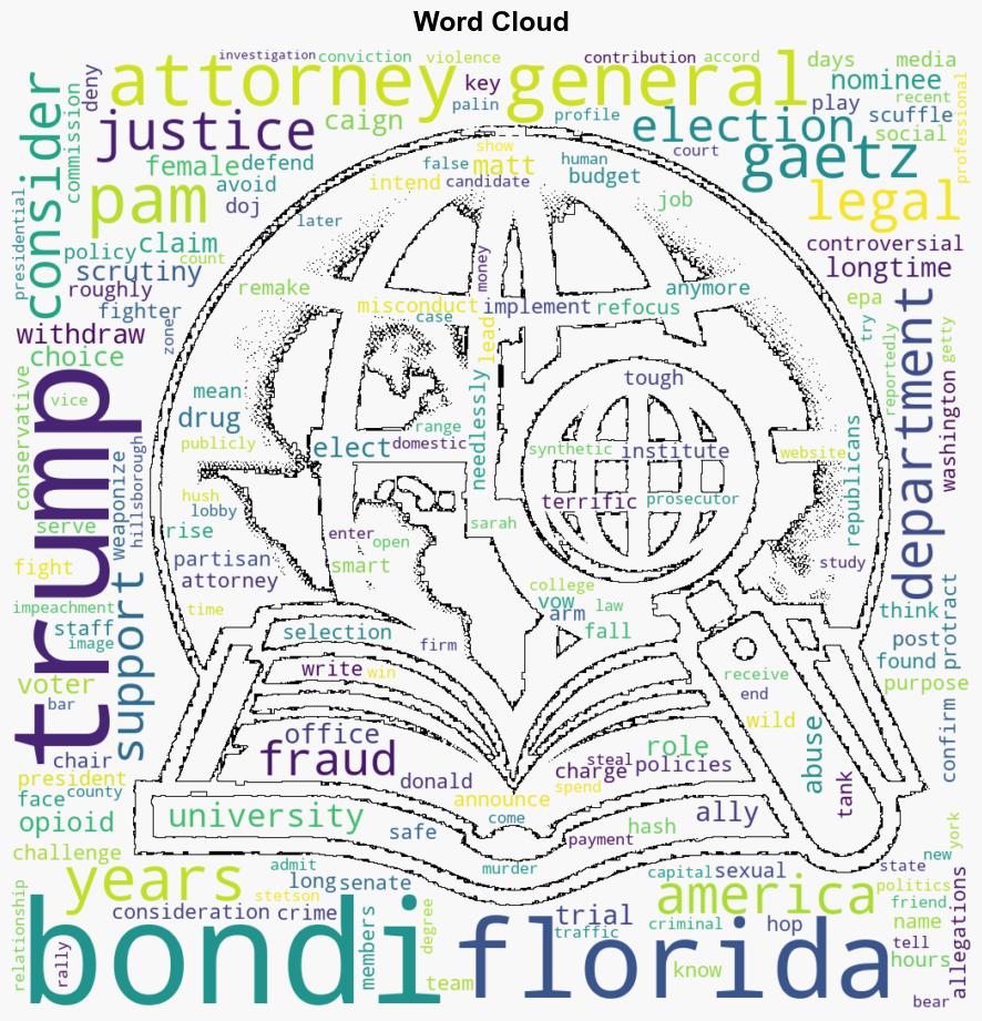 Who is Pam Bondi Trumps nominee for attorney general - BBC News - Image 1