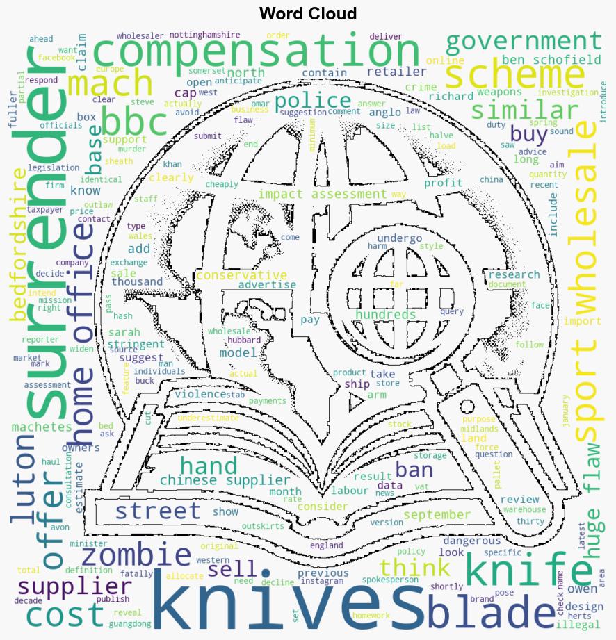 Zombie knife surrender policy had huge flaws - BBC News - Image 1