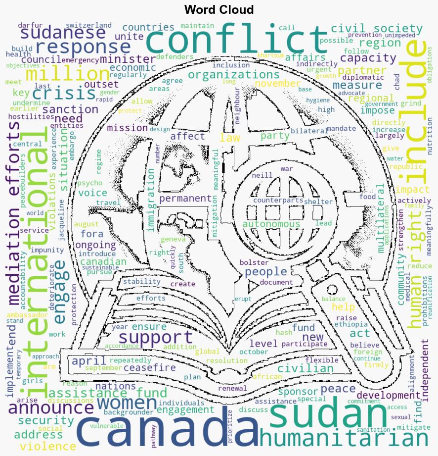 Canadas response to the crisis in Sudan - Globalsecurity.org - Image 1