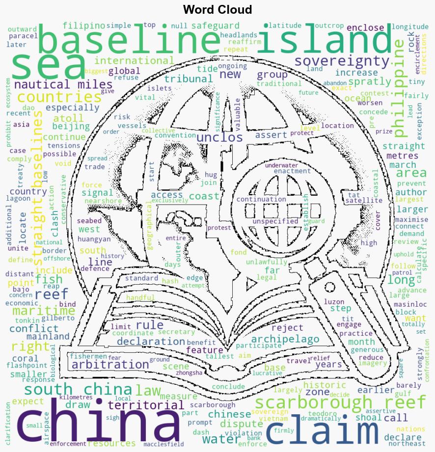 Drawing lines in the South China Sea what Beijings new claims over a disputed coral reef mean - The Conversation Africa - Image 1