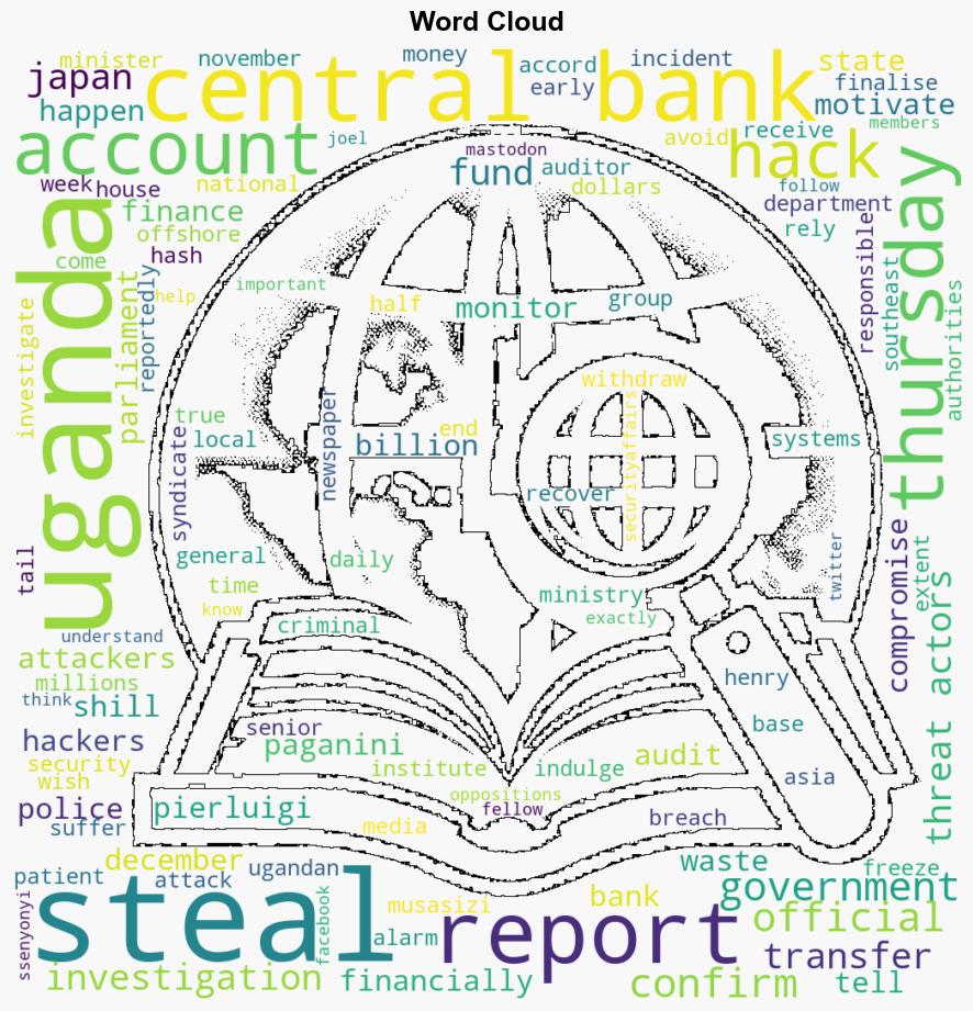 Hackers stole millions of dollars from Uganda Central Bank - Securityaffairs.com - Image 1